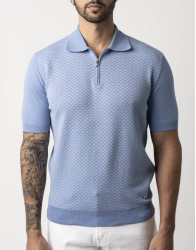 Castello d'Oro Mens T-shirt Polo 100% Cotton thumbnail 1